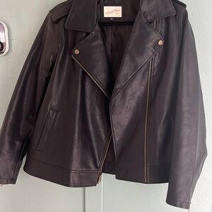 Women's Universal Thread Faux Leather Jacket